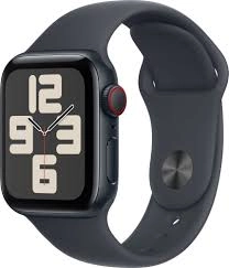 Apple Watch SE 2 GPS 40mm Starlight Aluminium Case with Starlight Sport Band (S/M) зображення