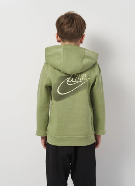 Подростковое теплое худи на флисе для мальчика Nike B Nsw Si Flc Po Hoodie Bb22