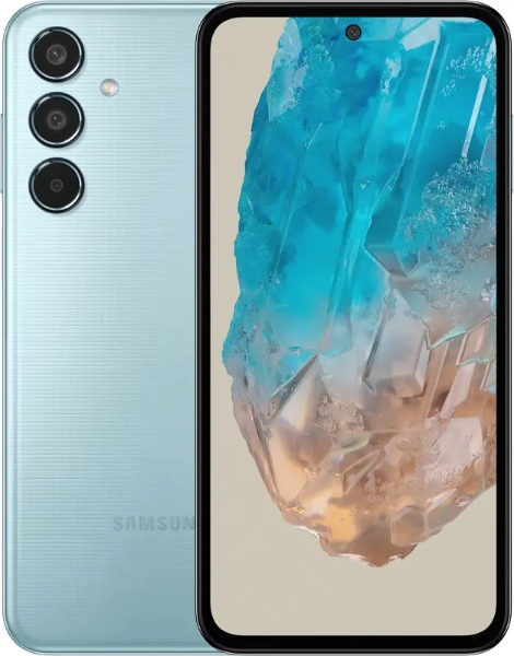 Samsung Galaxy M35 M356B 6/128GB Light Blue (SM-M356BLBBEUC) зображення