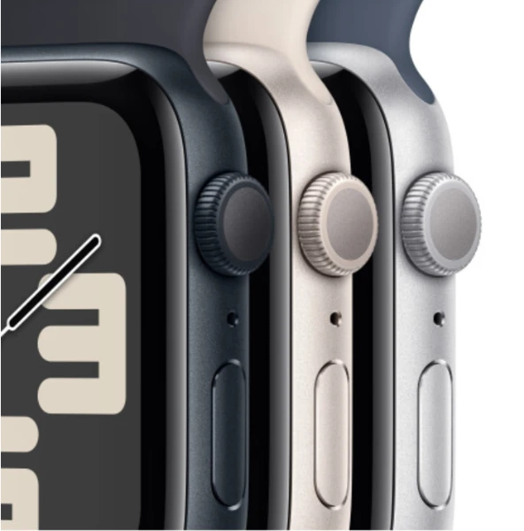 Apple Watch SE 2 GPS 40mm Starlight Aluminium Case with Starlight Sport Band (S/M)5