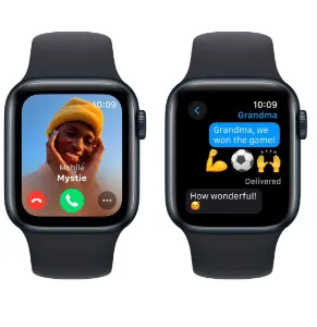 Apple Watch SE 2 GPS 40mm Starlight Aluminium Case with Starlight Sport Band (S/M)3